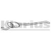 OPEL 852191 Middle Silencer